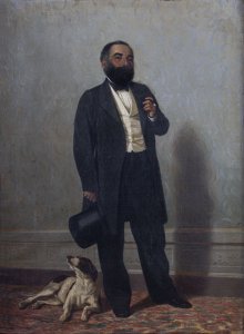 Obra: Retrato (Sr. Mauricio Blanes) - Juan Manuel Blanes