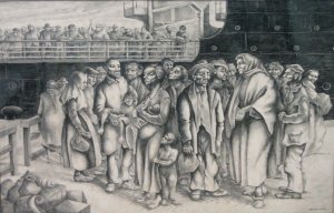 Obra: Refugiados - Eduardo Vernazza