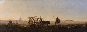 Obra: La carreta - Juan Manuel Blanes