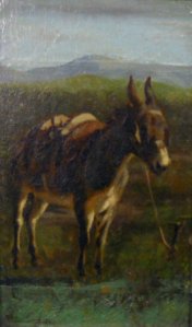 Obra: Borrico de los Andes - Juan Manuel Blanes