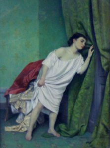Obra: La curiosa - Juan Manuel Blanes