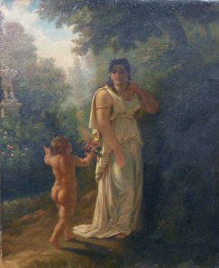 Obra: Mensaje de amor - Juan Manuel Blanes