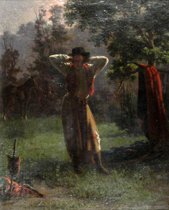 Obra: Atardecer - Juan Manuel Blanes