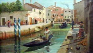 Obra: Venecia - Juan Luis Blanes