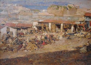 Obra: Zoco argelino - Jos Benlliure