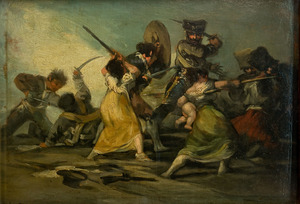 Obra: Episodio de la invasin francesa - Francisco de Goya y Lucientes​