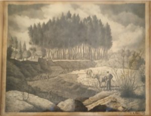 Obra: Atardecer - Eduardo A. Larrarte