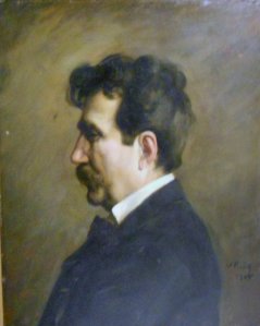 Obra: Retrato del artista Laporte - Vicente Puig