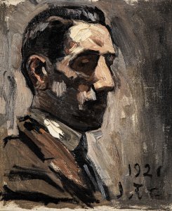 Obra: Retrato - Joaqun Torres Garca