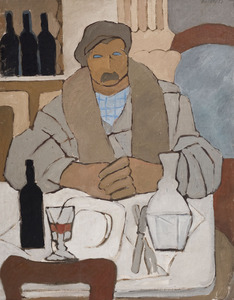 Obra: Hombre en la taberna - Rafael Barradas