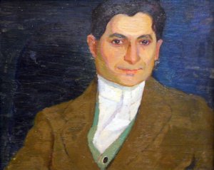 Obra: Retrato de hombre - Guillermo Laborde