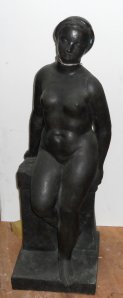 Obra: Figura sentada - Pablo Ma 