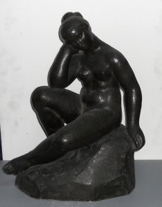 Obra: Figura sentada - Pablo Ma 