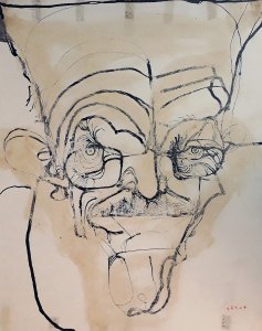 Obra: Retrato de mi padre - Hermenegildo Sbat (Menchi)