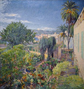 Obra: Jardn mallorqun - Pedro Blanes Viale