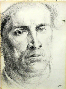 Obra: Autorretrato - Ricardo L. Aguerre