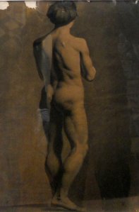 Obra: Academia - desnudo - Juan Manuel Blanes