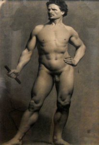 Obra: Academia - desnudo - Juan Manuel Blanes