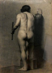 Obra: Academia - desnudo - Juan Manuel Blanes