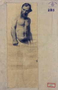 Obra: Academia - desnudo - Juan Manuel Blanes