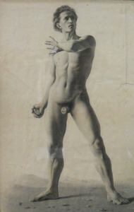 Obra: Academia - desnudo - Juan Manuel Blanes