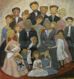 Obra: Retrato de familia - Lia Mainero