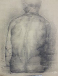 Obra: Academia- desnudo - Federico Lanau