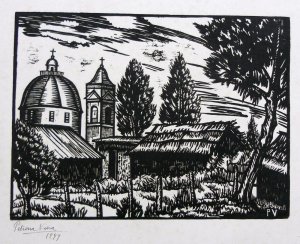 Obra: Paisaje - Petrona Viera