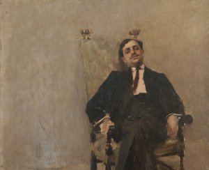 Obra: Retrato del Sr. Juan Carlos Muoz - Carlos Federico Sez