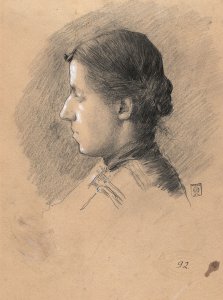 Obra: Retrato de Sarah Silvia S�ez de Ellauri - Carlos Federico S�ez