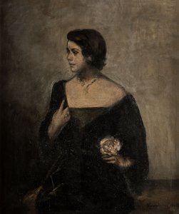 Obra: Retrato de la Sra. Elina Castellanos - Horacio Torres