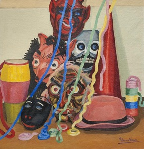 Obra: Caretas - Petrona Viera