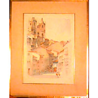 Obra: Largo de pelourinho - Rodolfo J.E. Kliche