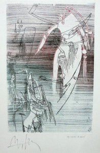 Obra: Palabras pintadas - Wifredo Lam