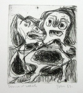 Obra: Resistance masculine - Asger Jorn