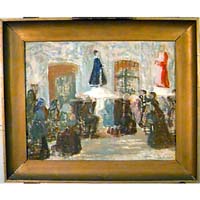 Obra: Procesin del encuentro - Pedro Figari