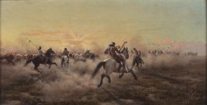 Obra: El mal�n - Juan Manuel Blanes