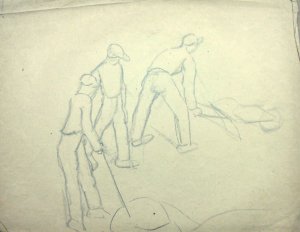 Obra: Sin ttulo (Estudio) - Petrona Viera