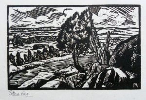 Obra: Paisaje - Petrona Viera