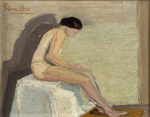 Obra: Desnudo - Petrona Viera