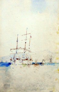 Obra: Frente al Cerro - Manuel Larravide