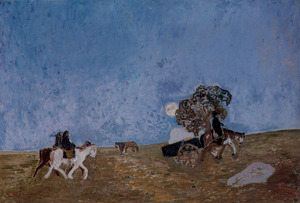 Obra: Cortejo mnimo - Pedro Figari