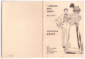 Obra: Folleto de Amigos del Arte de la Exposicin Sez en 1932  - Carlos Federico Sez