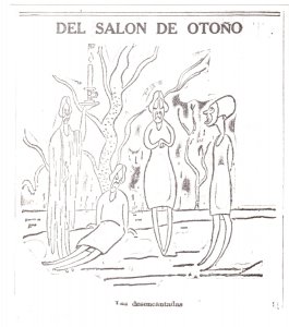 Obra: Tapa con Caricatura de libro de  Composicin  - Petrona Viera