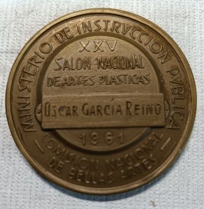 Obra: Medalla de bronce - Edmundo Prati