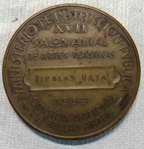 Obra: Medalla de Bronce - Edmundo Prati