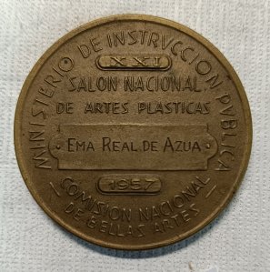 Obra: Medalla de bronce - Edmundo Prati