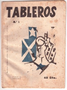 Obra: Revista internacional de arte. Tableros Nro. 1 - Rafael Barradas