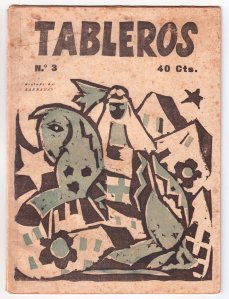 Obra: Revista intenacional de arte Tableros Nro. 3  - Rafael Barradas